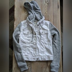 Mudd Jean white jean jacket